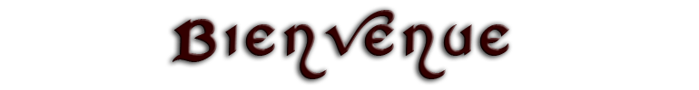 Bienvenue